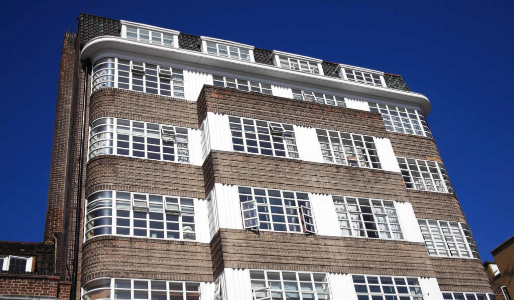 Art deco residential apartments in Chelsea, London City Mortgages