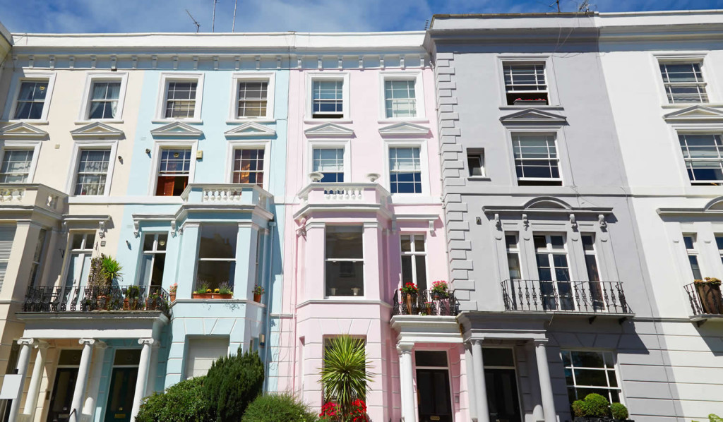 Attractive luxury homes in notting hill, London City Mortgages