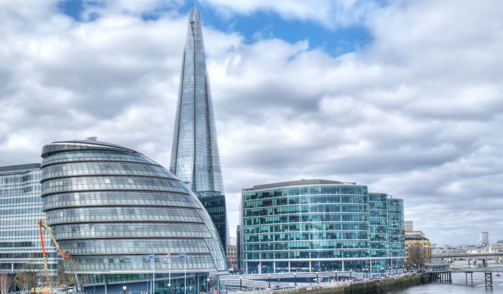 City Hall and the Shard skyline from Tower Bridge, London City Mortgages