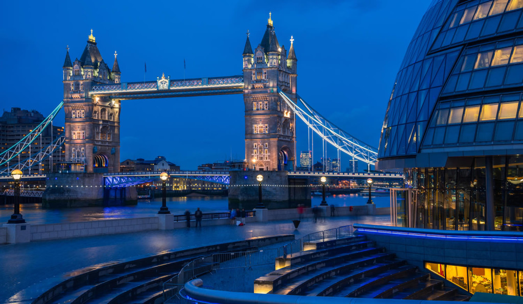 City Hall and Tower Bridge on the Thames, London City Mortgages