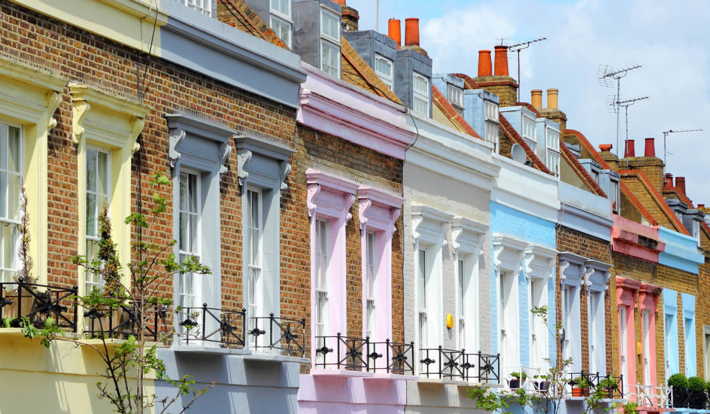 Colourful homes in Camden Town, London City Mortgages