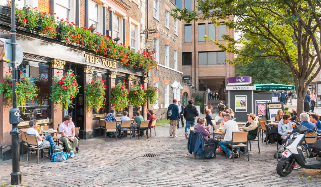 Traditional British pub in popular Islington, London City Mortgages