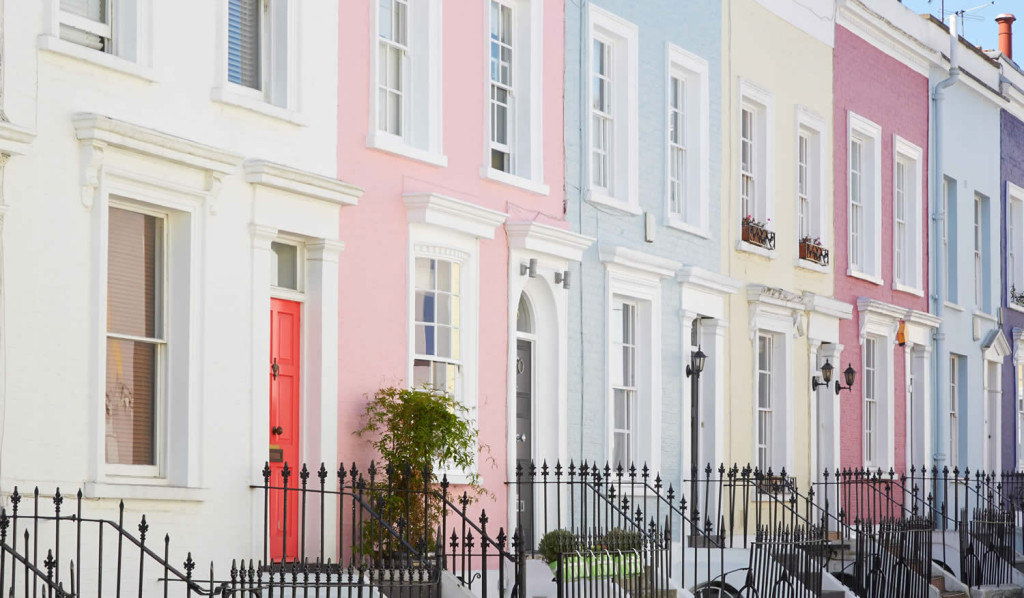 Typical terraced property in attractive street, London City Mortgages