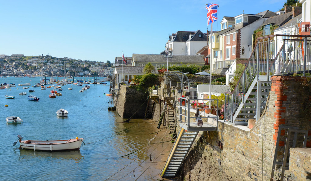 Glorious day river at Fowey Cornwall London City Mortgages