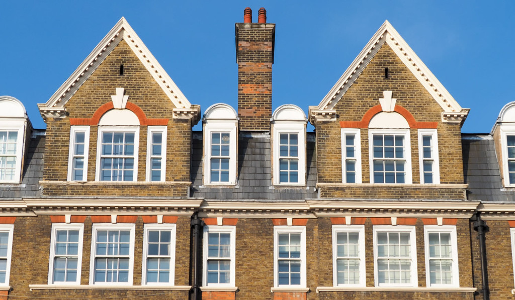 red brick traditional residential homes London City Mortgages