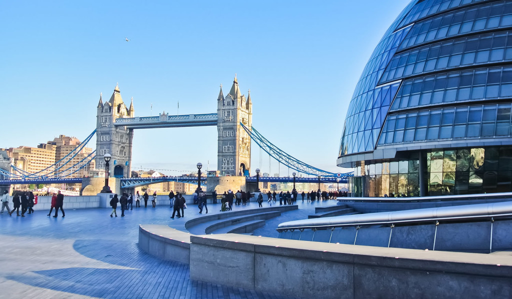 Tower Bridge crossing river Thames London City Mortgages